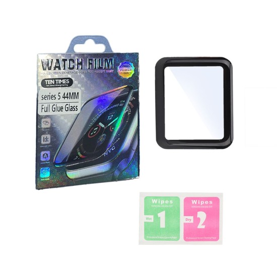 FULL GLUE SCREEN PROTECTOR FOR APPLE SMARTWATCH SERIES 5 44MM